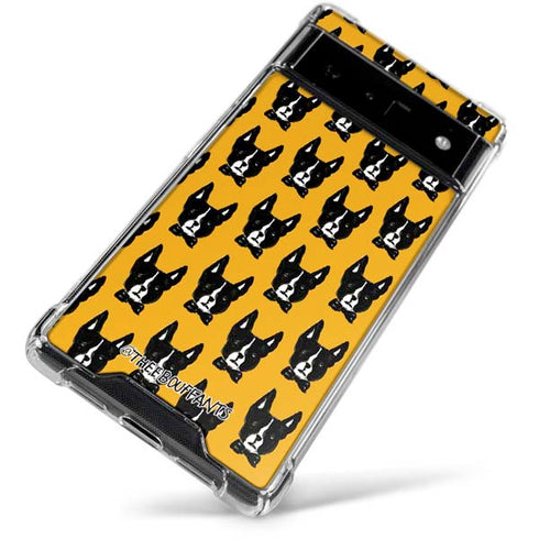 Bouffants and Broken Hearts Boston Terrier Google Pixel 6 Clear Case